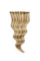Latte Blonde - Volumizer 20" Silk Seamless Clip In Human Hair Extensions 60g | Foxy Locks